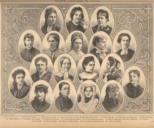 Autorki Tygodnik Powszechny 1885 nr 20, Podobizny.