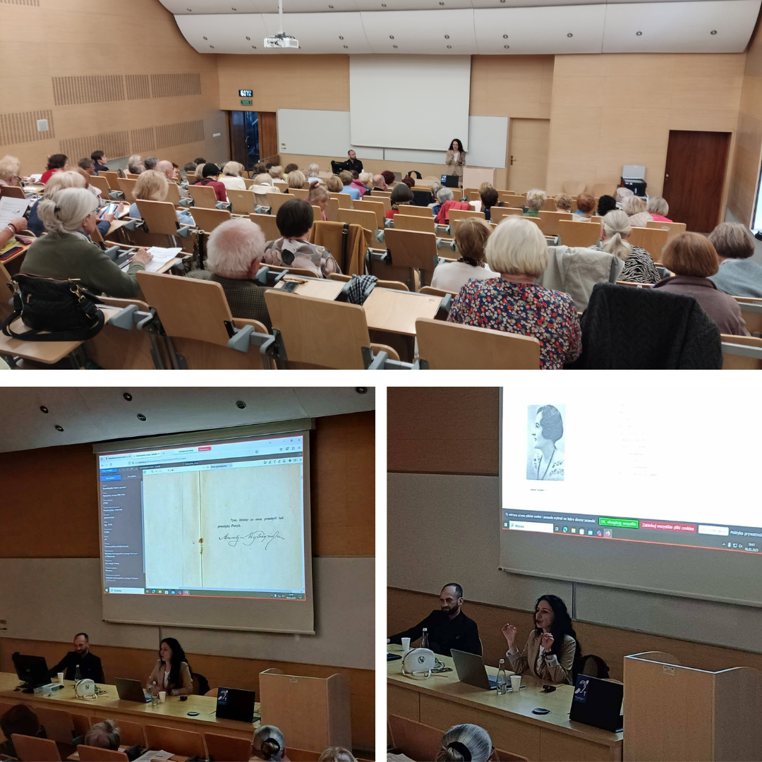 O pisarkach na UTW w Krakowie kolaz